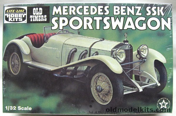 Life-Like 1/32 Mercedes Benz SSK Sportswagen - (ex-Pyro), 09348 plastic model kit